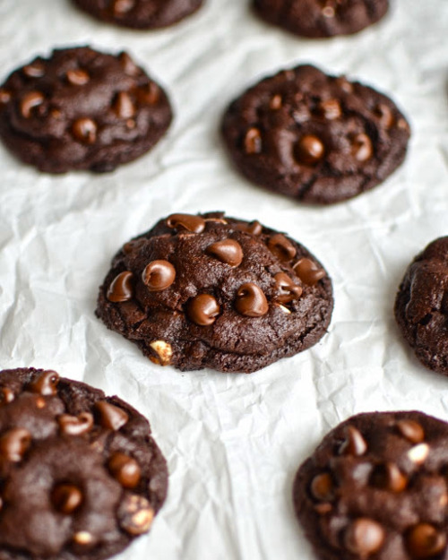 sweetoothgirl - Flourless Brownie Cookies