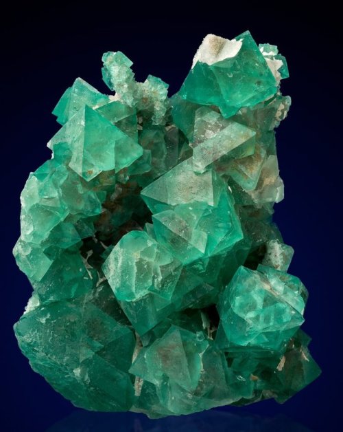 hematitehearts - Large Green Octahedral FluoriteSize - 21.5 x...