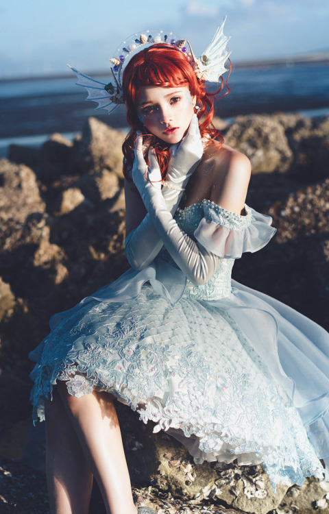 lolita-wardrobe - New Release - 【-The Little Mermaid-】 #Vintage...