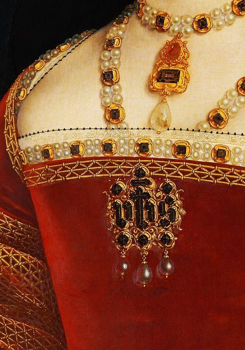 fashionologyextraordinaire - Hans Holbein the Younger. Detail...