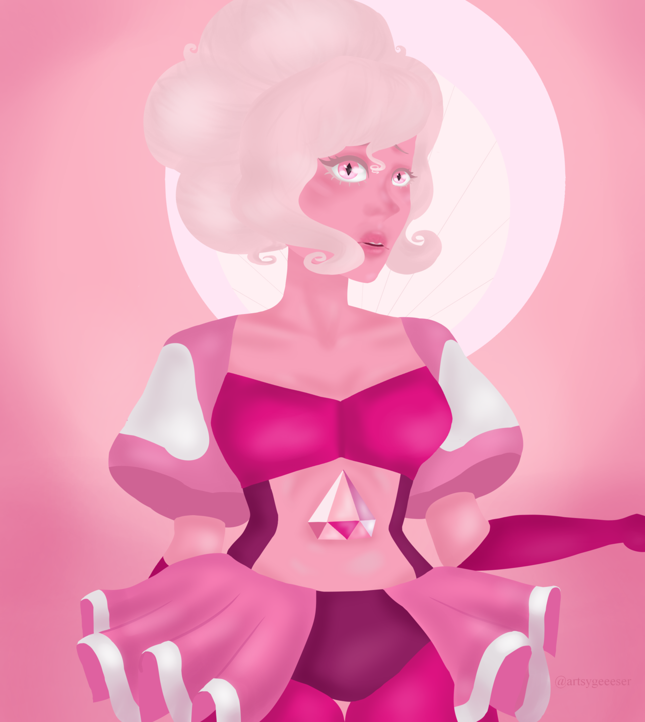 I wanted to draw Pink Diamond but i got kinda lazy after a while. I haven’t drawn in forever and my back hurts like hell from sitting by my desk all day but i kinda liked how it turned out, the...