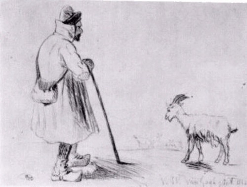 jeromeof:The Goat Herd - Vincent van Gogh