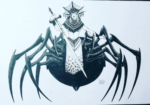 rinpin - Legs for days— @nycomiccon Pre Show commission— Lolth the...