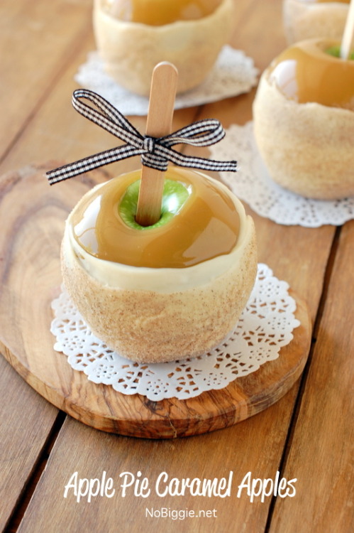 guardians-of-the-food - Apple Pie Caramel Apples
