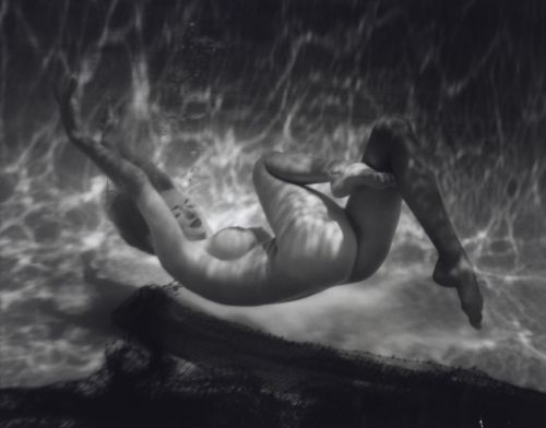 fragrantblossoms - Andre De Dienes, Underwater Nude, before...