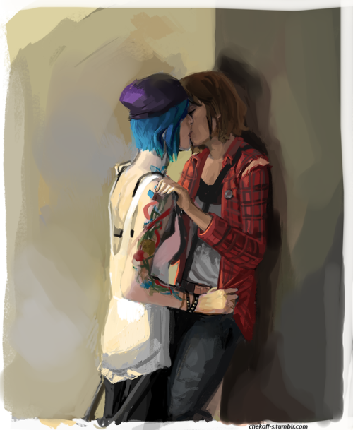 chekoff-s - Max and Chloe.(p.s. I don’t know why my drawing...