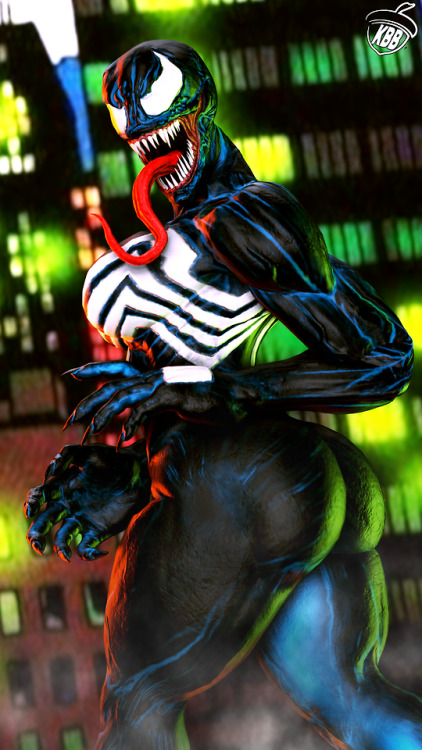 Sexy Fem Venom comic style! I based the pose off of the bride of...