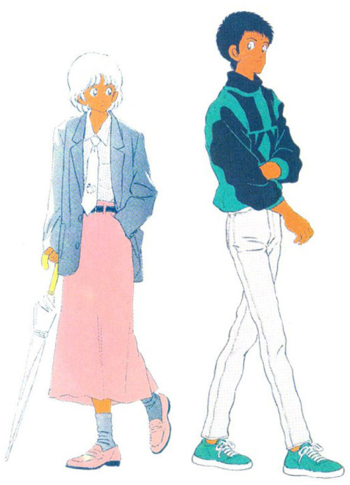 animenostalgia - Art from Mitsuru Adachi’s ROUGH (1987)