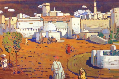 artist-kandinsky - Arab Town, 1905, Wassily KandinskySize - ...