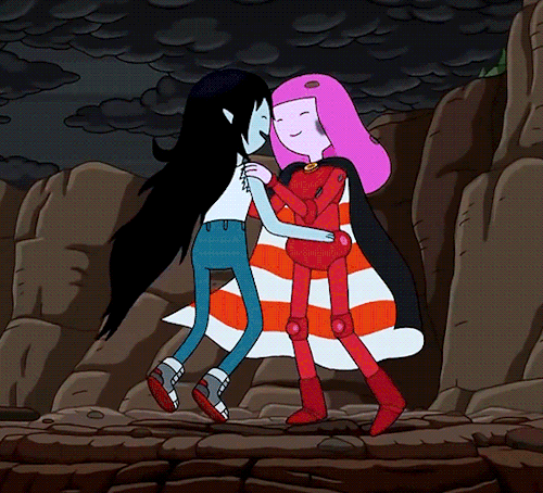 animationsource - Princess Bubblegum and Marceline finally kiss in...