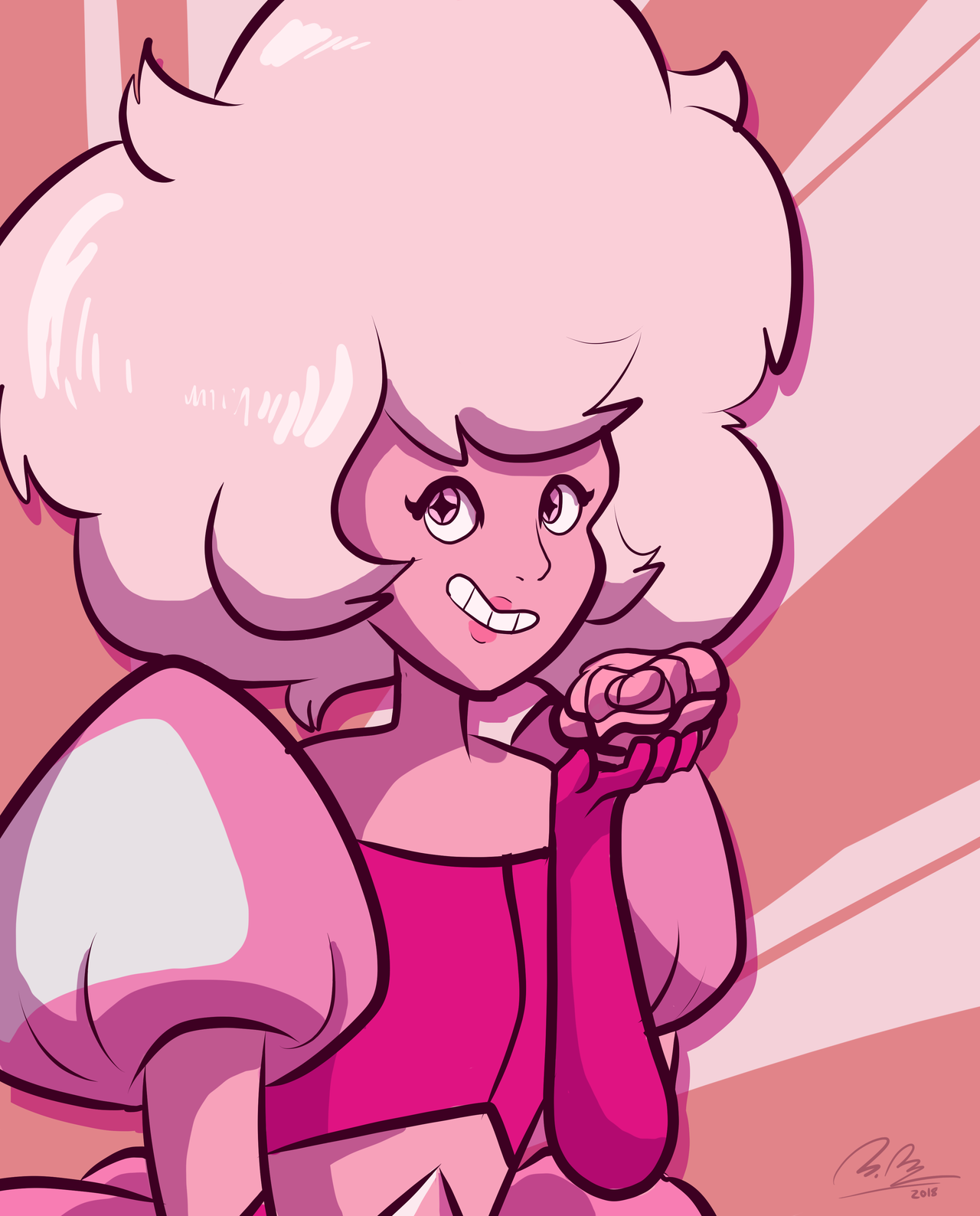 day four of the steven universe challenge- favourite diamond i love this pink dork