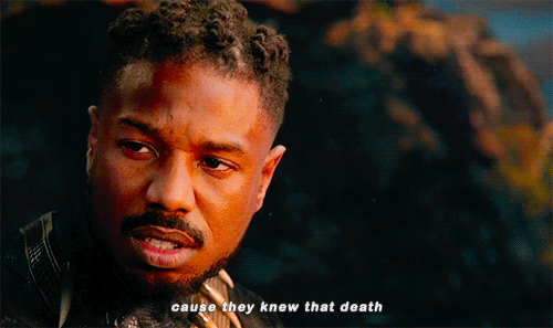 Erik Killmonger | THE HUNTERS تقرير | All This Death just so I could Kill you  Tumblr_p84b3bMSik1sn4rt4o3_500