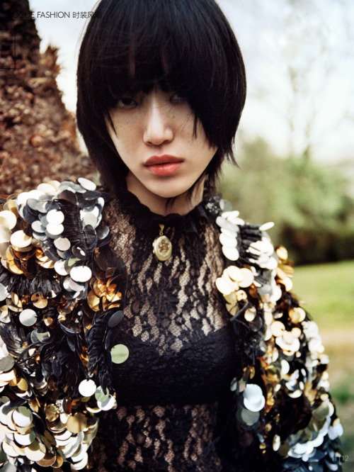 Sora Choi in Dolce&gabbana for Vogue China July