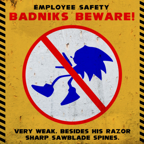 sonicthehedgehog - An important safety message from Eggman...