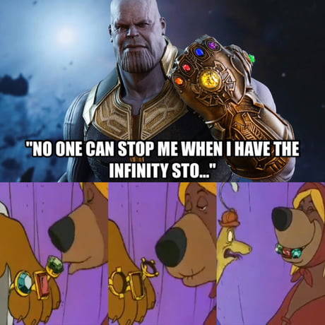myth-durleck - catchymemes - Thanos never even saw it...