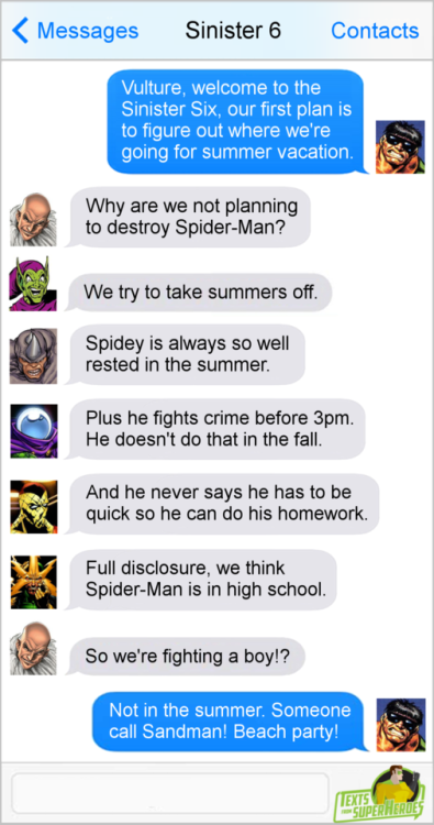 tired-n-trash - fromsuperheroes - Texts From Superheroes - The Best...