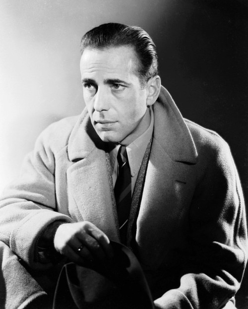 wehadfacesthen - Humphrey Bogart, 1941“Physically, I’m not...