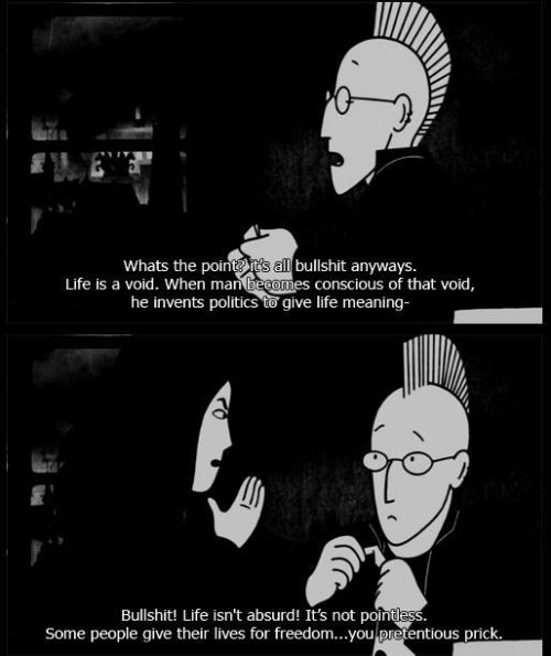 left-reminders - Persepolis (2007), written by Marjane Satrapi and...