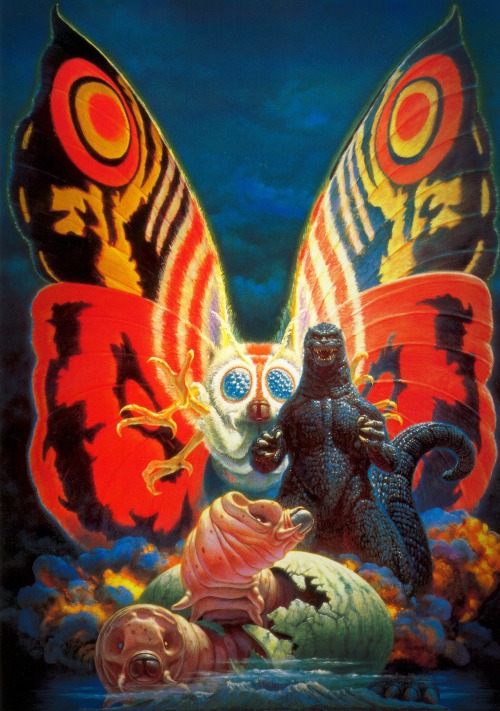 deimos-remus - bear1na - Godzilla posters by Noriyoshi Ohrai |...