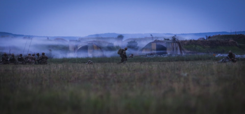 U.S. Army Paratroopers from 173rd Airborne Brigade, perform a...