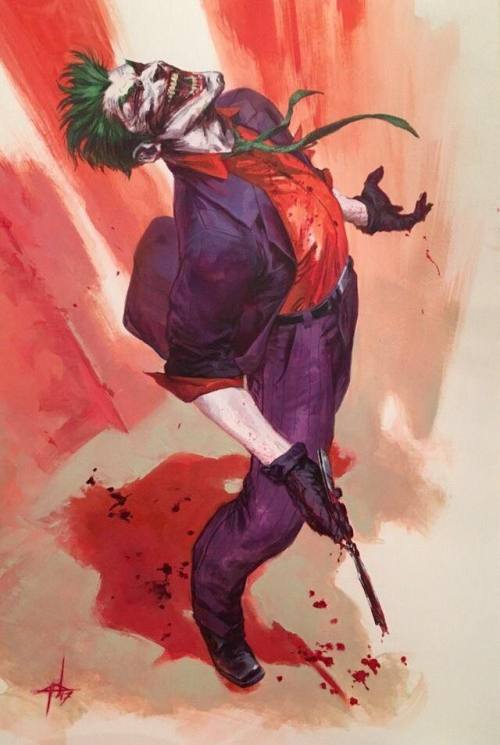 league-of-extraordinarycomics - The Joker by Gabriele Dell'otto