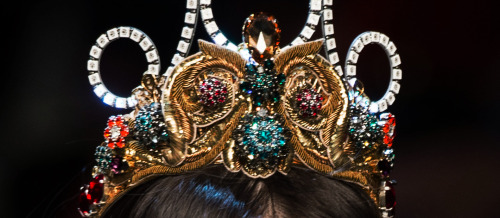 runwayandbeauty - Headpieces - Dolce & Gabbana Spring 2017,...