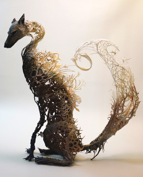 culturenlifestyle - New Surreal Animal Sculptures by Ellen...