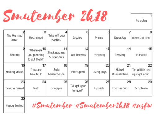 smutember - The GuidelinesI will not reblog any underage...