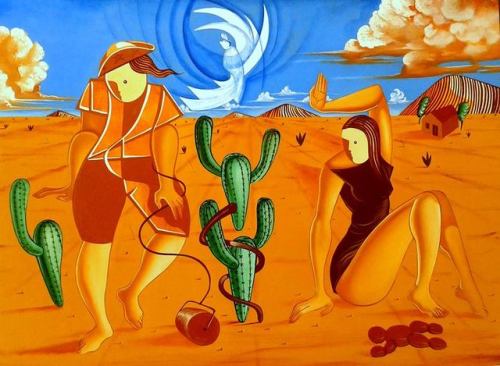 cactus-in-art - Jayr Peny (Brazilian, *1965)