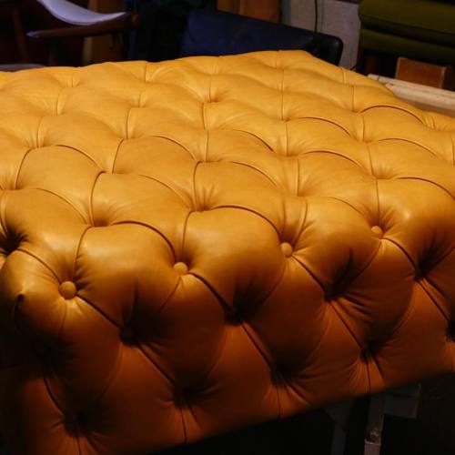 reupholstering - be completed. #funiture #diamondtufting...