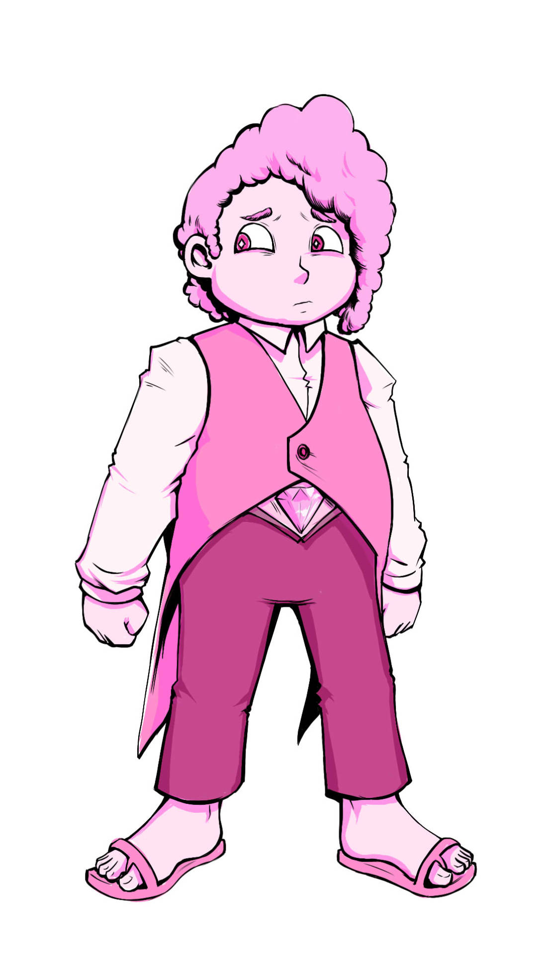 I wanted to do this before it was even confirmed, but now that it is I’m getting on it while I have some non-adult work free time. Diamond Steven wooo.