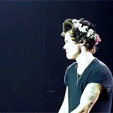 thestylesgifs - I wish I was a punk rocker with flowers in my...