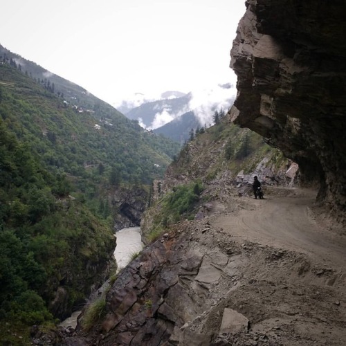The roadways of the northern Himalayas are often literally...