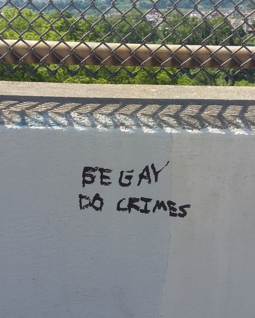 dialectical-devitoism - queergraffiti - pghgraffiti - Be gayDo...