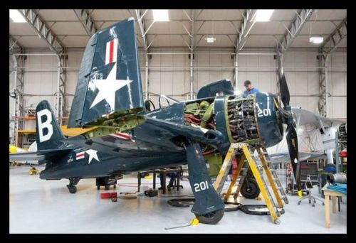 gentleman-jerry:F8F BearcatFirst flown in 1944, the Bearcat...