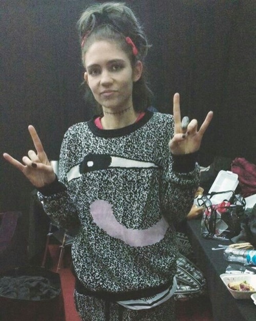anklebited - I have so many Grimes pics on my phone that I think I...