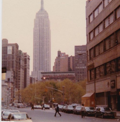 nycnostalgia:Broadway and 22nd, looking north at the Empire...