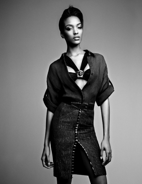 fromobscuretodemure - Joan Smalls and Jourdan Dunn by Patrick...