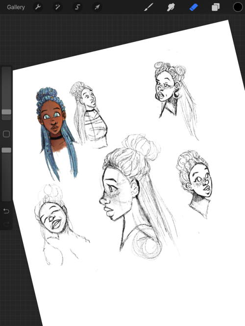 septembersart - procreate doodles! I’ve been experimenting with...