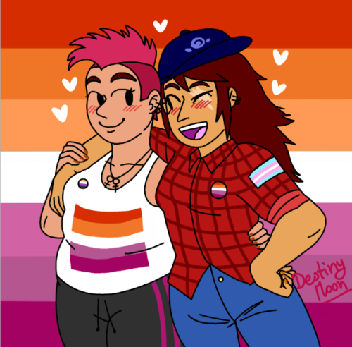 destinytomoon - Lesbian Day Of Visibility is almost over but we...