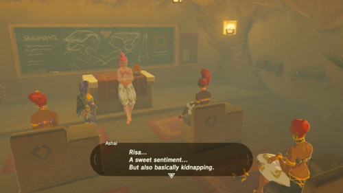 zferolie - Gerudo Classes on how to interact with Voe Part 1. I...