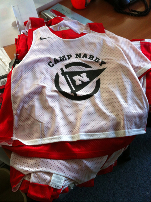 Our staff is going to look mighty tough in our new lax jerseys.