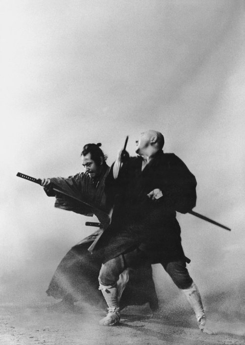 wehadfacesthen - Toshiro Mifune in Yojimbo  (Akira Kurosawa,...
