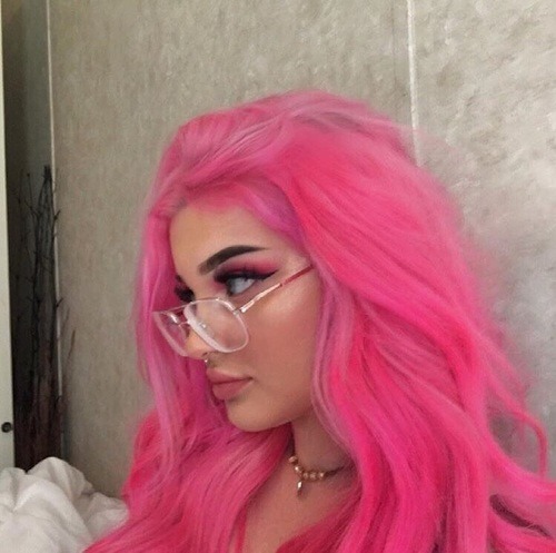 Untitled | Hair styles, Pink hair, Aesthetic hair