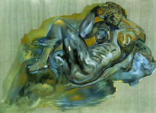 expressionism-art - Untitled (After ‘The Night’ by Michelangelo),...