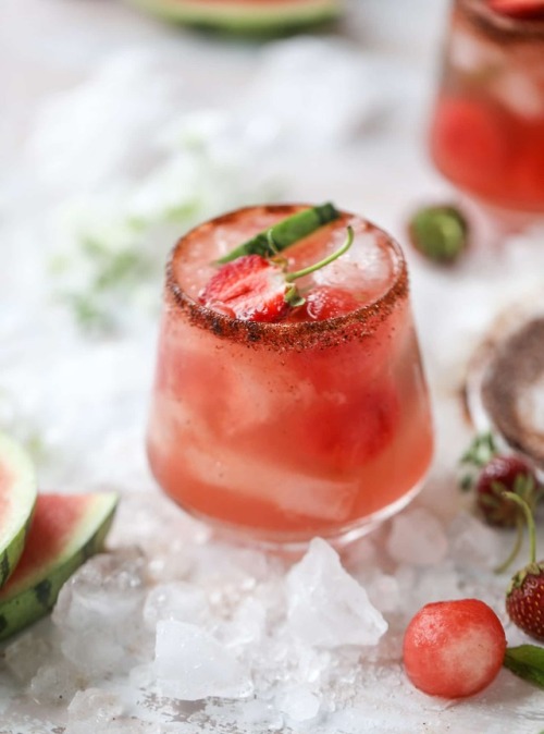 sweetoothgirl - SPICY WATERMELON SANGRIA