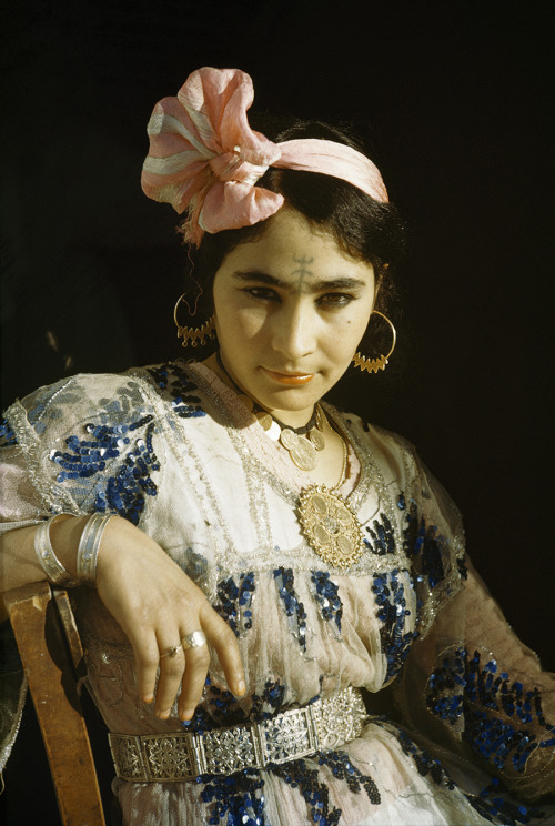 50ftwoman - vintageeveryday - An Ouled Nail woman in Algeria...