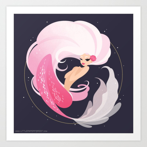 Society6 is having a 25% off sale on all art prints with code...