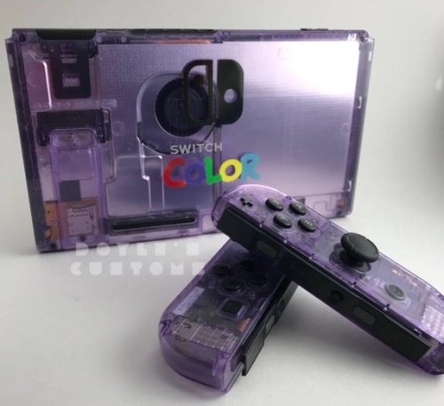 retrogamingblog - Custom Transparent Nintendo Switch Consoles...