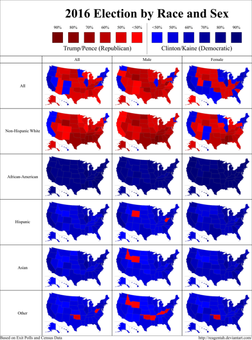 mapsontheweb - 2016 presidential election by race and gender.